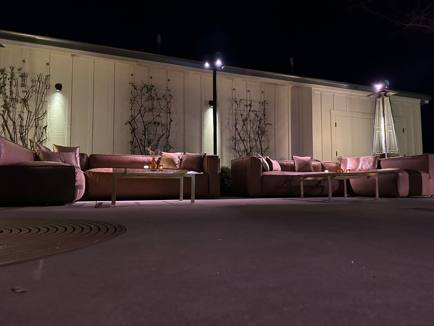 4 Sided Pinspot Mount - Black